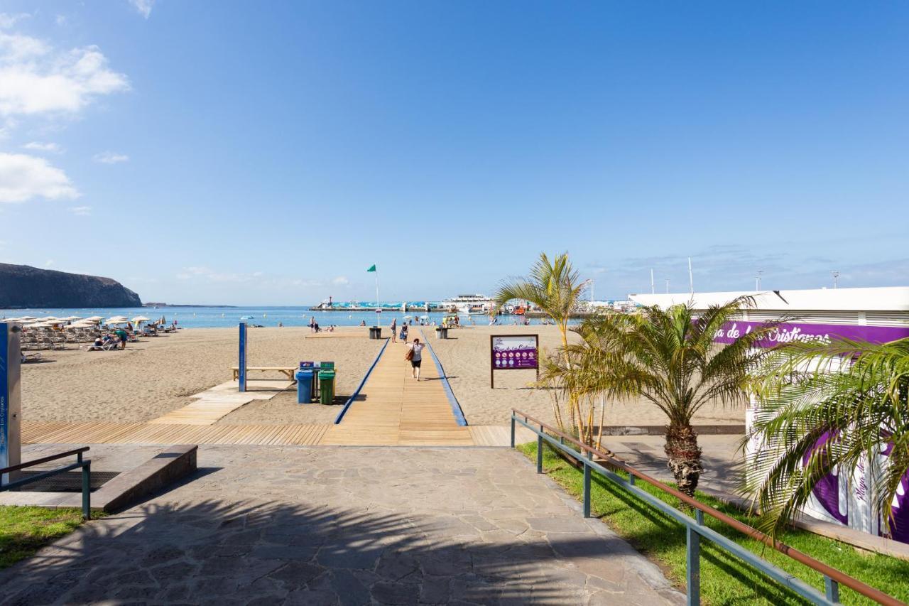 Frontline Penthouse With Heated Pool And Parking Apartment Los Cristianos  Exterior photo
